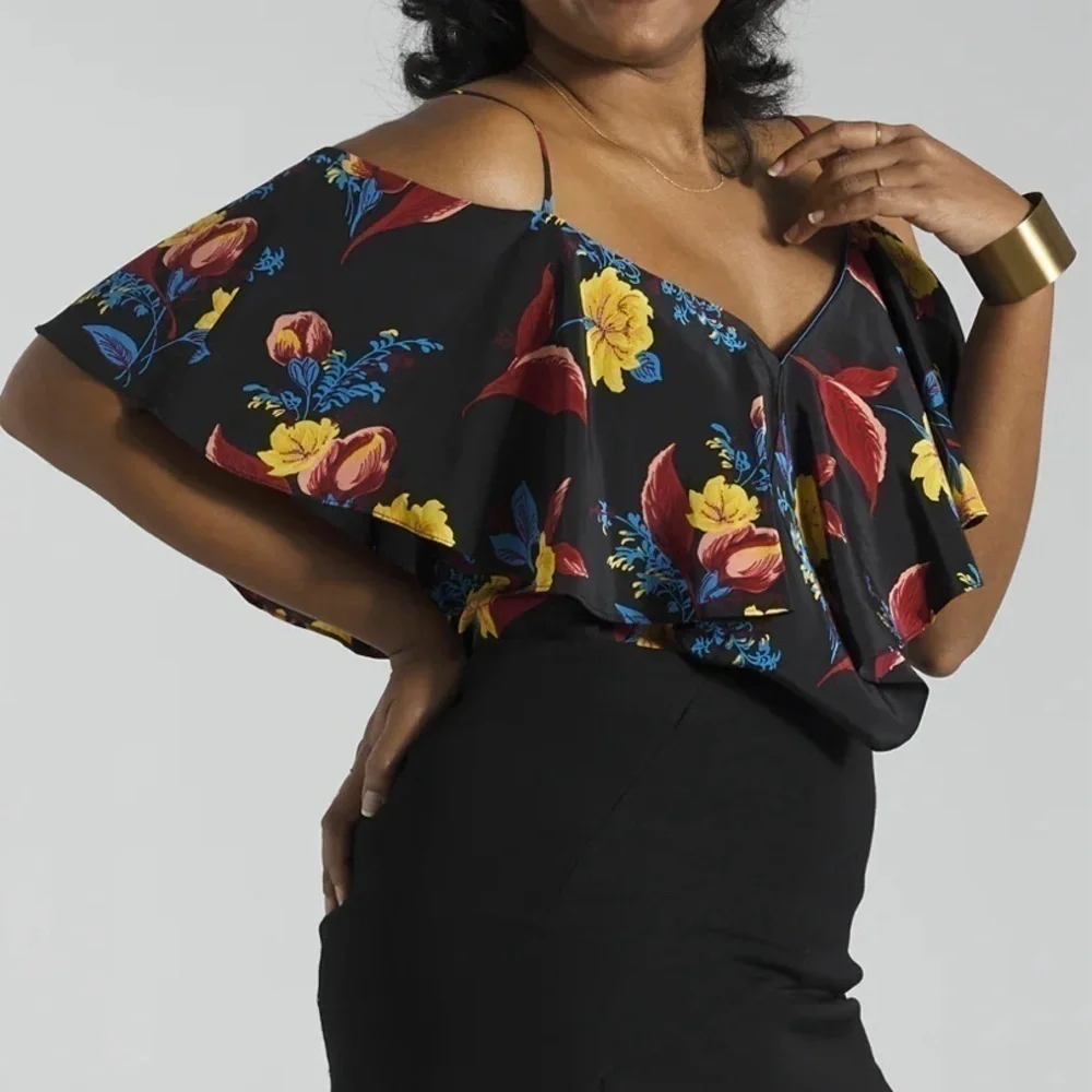 $300 100% Silk Diane Von Furstenberg Top - Picture 1 of 7